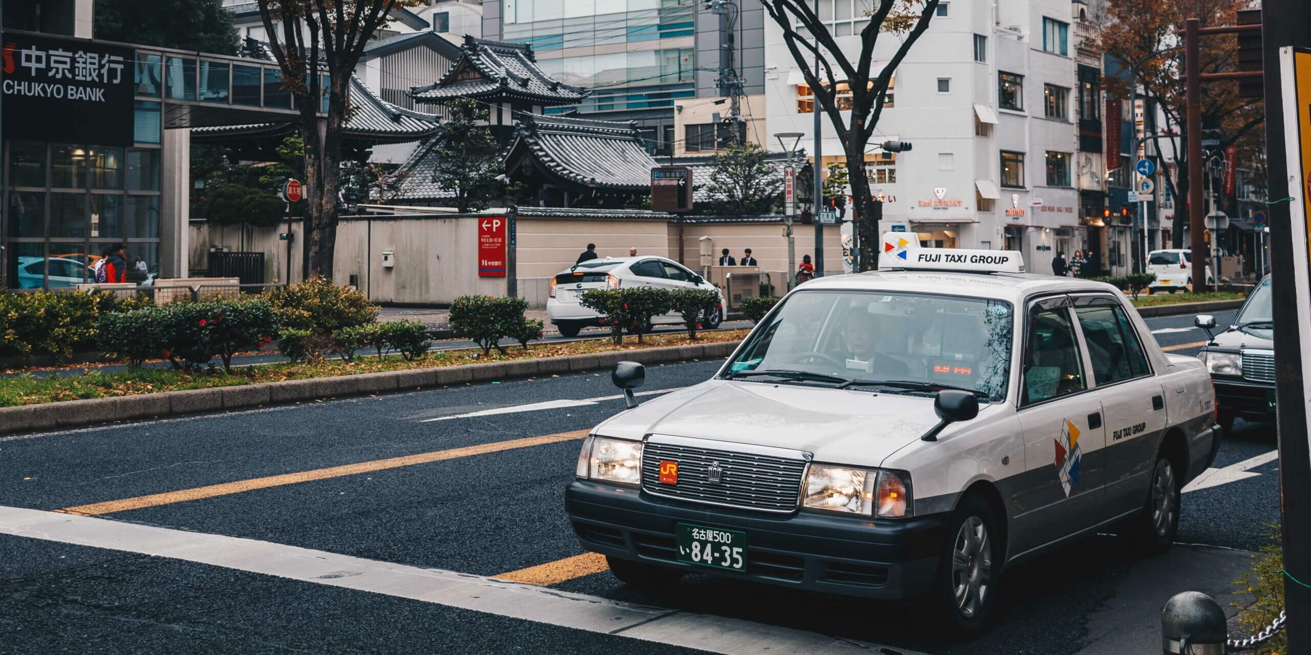 Japan taxi license plate reader
