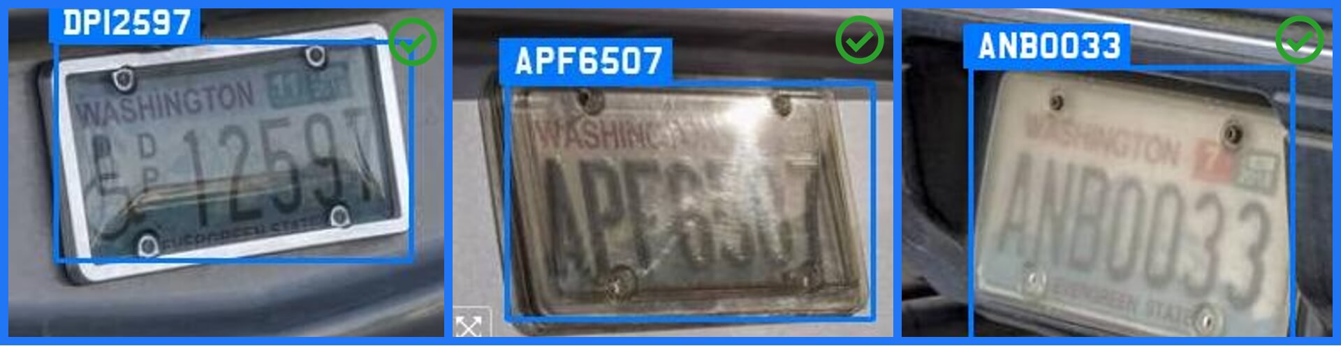 ALPR ANPR Results Tinted License Plates