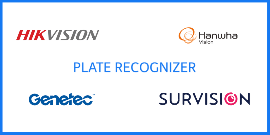 ALPR Software Updates Plate Recognizer vs Hikvision, Survision, Genetec & Hanwha